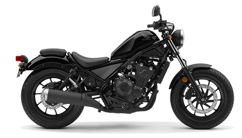 black big bike